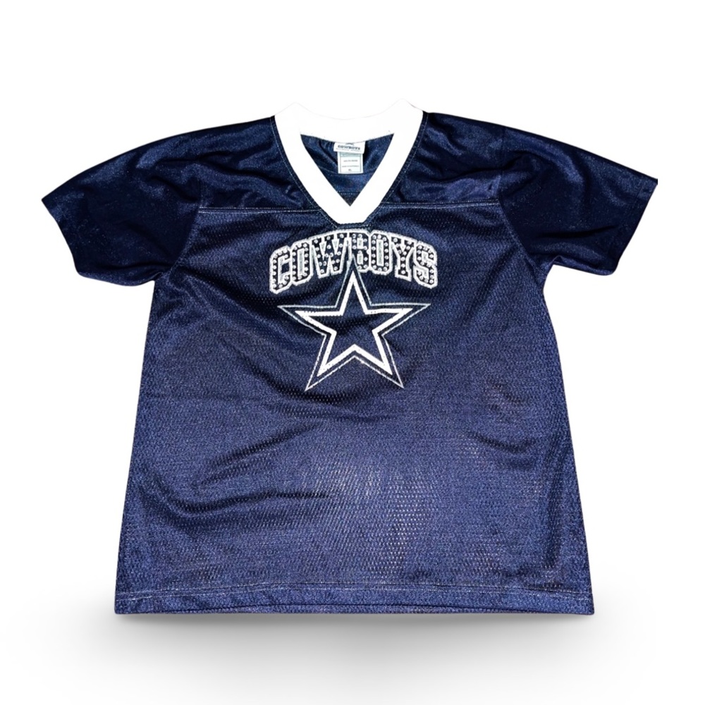 Dallas Cowboys Women’s Bejeweled NFL Jersey: XL: Officially Licensed: NFC